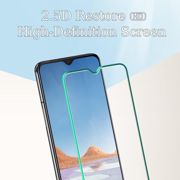 [3 Pack] Screen Protector For OnePlus 7T Tempered Glass, 9H Hardness - Picture 3 of 6